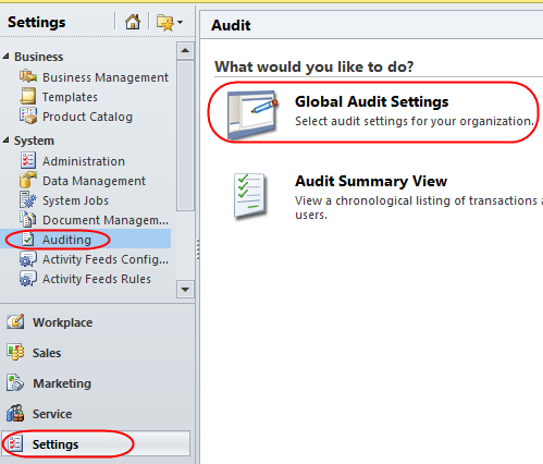 Microsoft CRM Auditing - 1