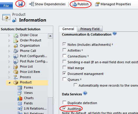 Microsoft Dynamics CRM 2011 Auditing - 10