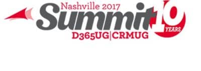 D365UG/CRMUG Summit 2017 in Nashville, TN