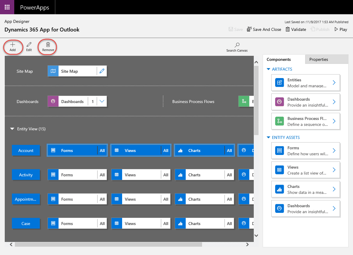 Dynamics App for Outlook