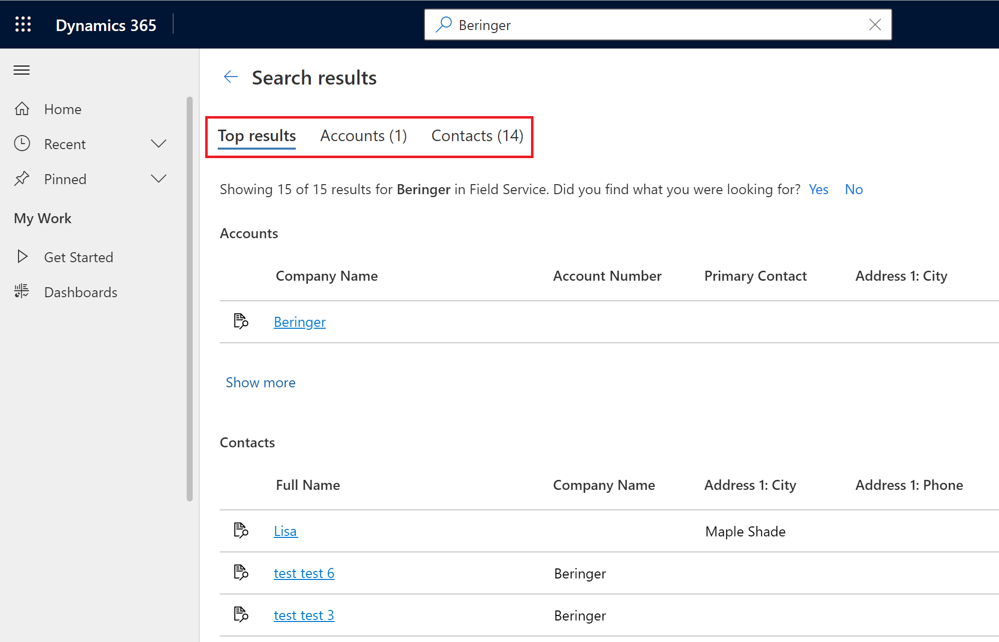 Dynamics 365 2021 Release Wave 2 Dataverse Search
