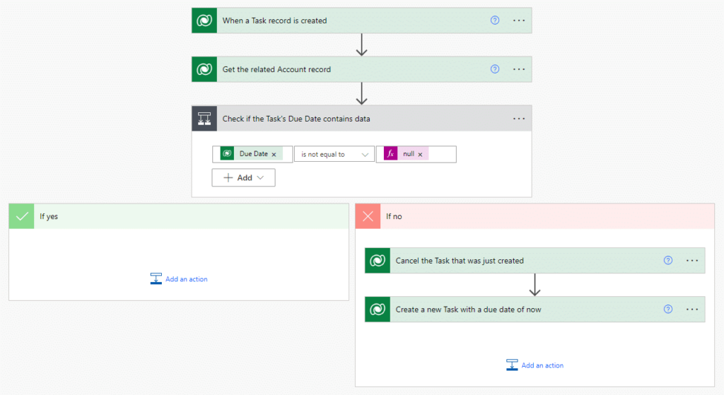 Trigger conditions in Power Automate Flow | Beringer Technology Group